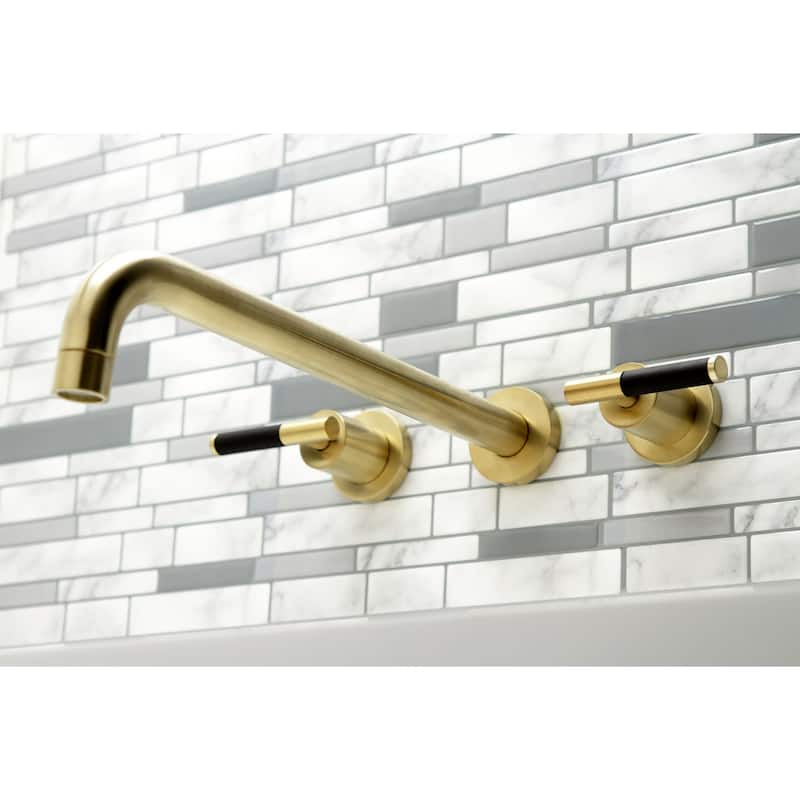 Kingston Brass Kaiser Wall Mounted Roman Tub Filler