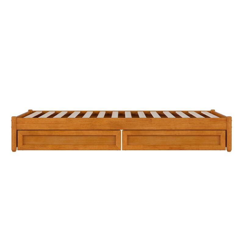 Barcelona Panel Platform Bed with Storage Drawers