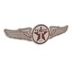 preview thumbnail 5 of 10, American Art Decor Vintage Texaco Wings Logo Embossed Metal Wall Sign