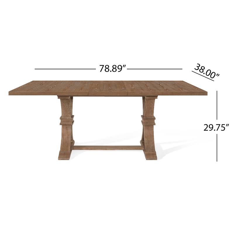 Maria Fabric and Rubberwood Dining Set by Christopher Knight Home