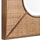 preview thumbnail 3 of 4, Uttermost Tahiti Rattan Mirror