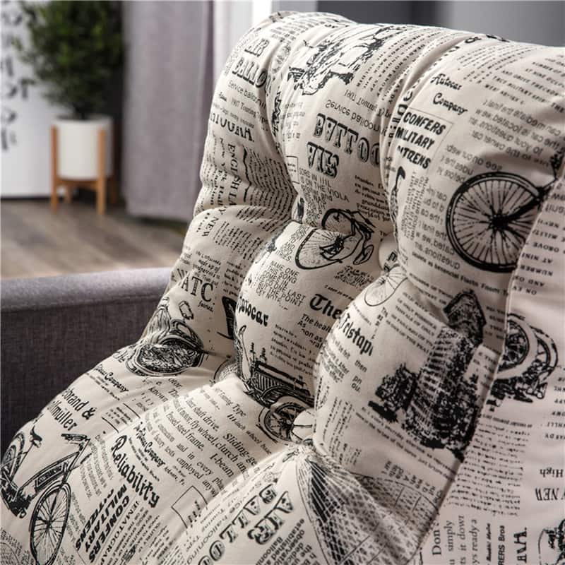 WOWMAX Back Rest Wedge Support Pillow Daybed Pillow
