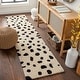 preview thumbnail 24 of 31, Livabliss Tunas Handmade Animal Print Wool Area Rug 2' x 8' Runner - Khaki