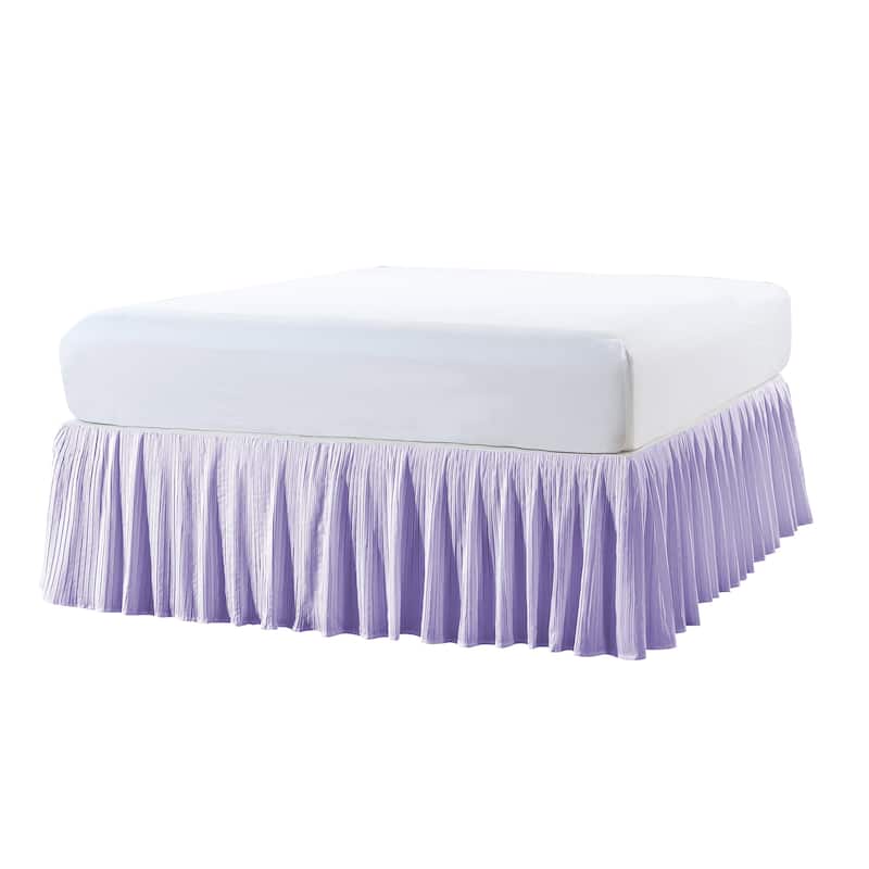 Home Soft Things Pleated Bed Skirt