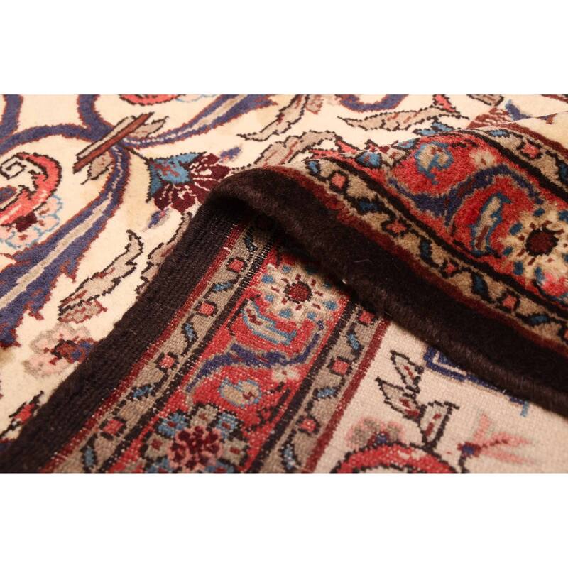 ECARPETGALLERY Hand-knotted Anadol Cream Wool Rug - 2'7 x 10'6