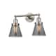 Option Satin Brushed Nickel / Smoked