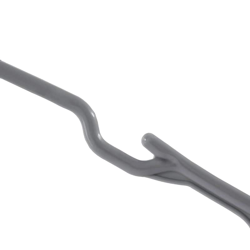 Javlergo 25/50 Pack Plastic Hanger, Space Saving Sturdy Heavy Duty Clothing Notched Hangers