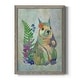 preview thumbnail 4 of 43, Fantastic Florals Squirrel-Premium Framed Canvas - Ready to Hang 27.5X37.5 - Grey