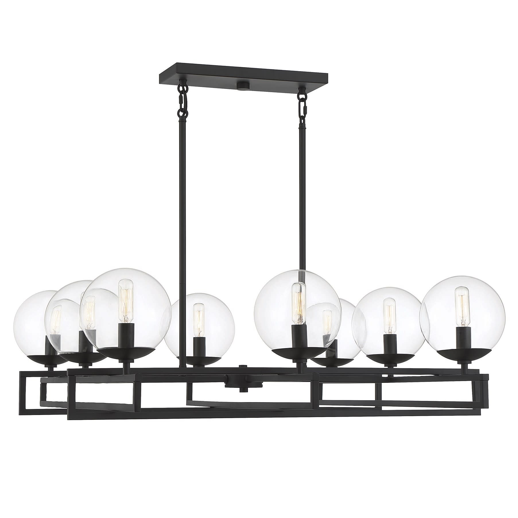 Savoy House 1-1861-8 Crosby 8 Light 30" Wide Abstract Chandelier