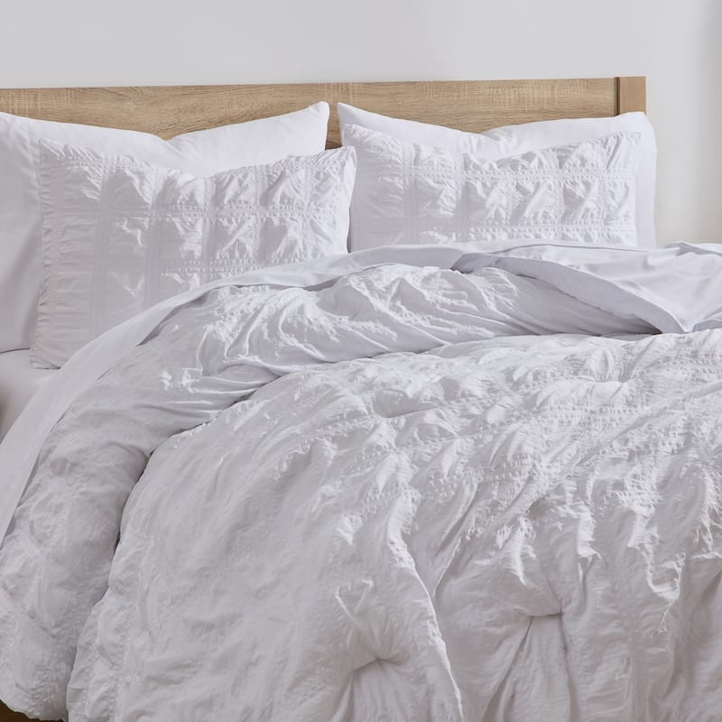 Empyrean Modern Comforter Seer Sucker