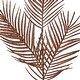 preview thumbnail 3 of 2, 34" Glitter Mica Triple Palm Leaf Spray