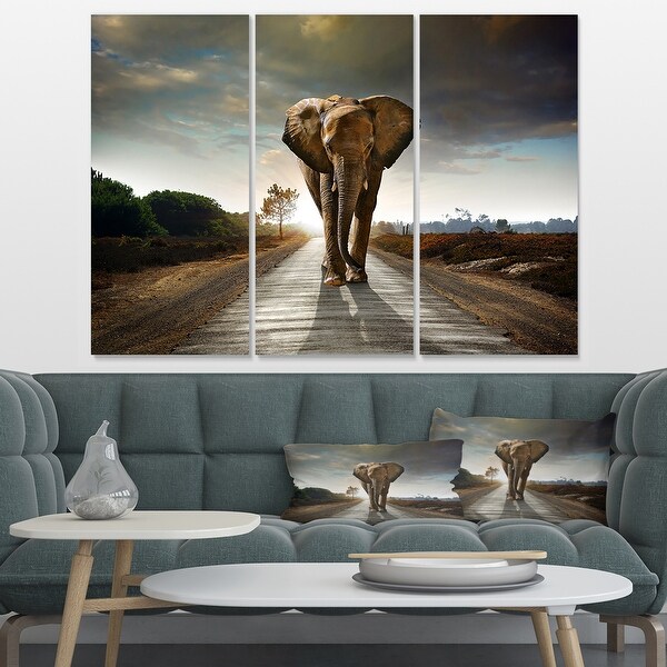 Elephant print chair outlet