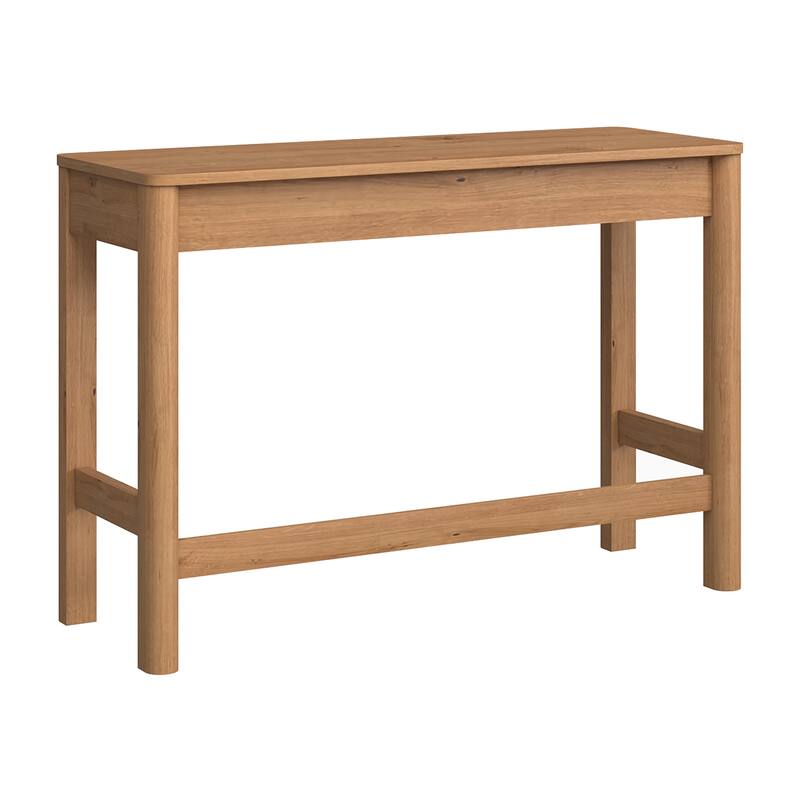 Walker Edison Modern Writing Desk with Drawer Storage