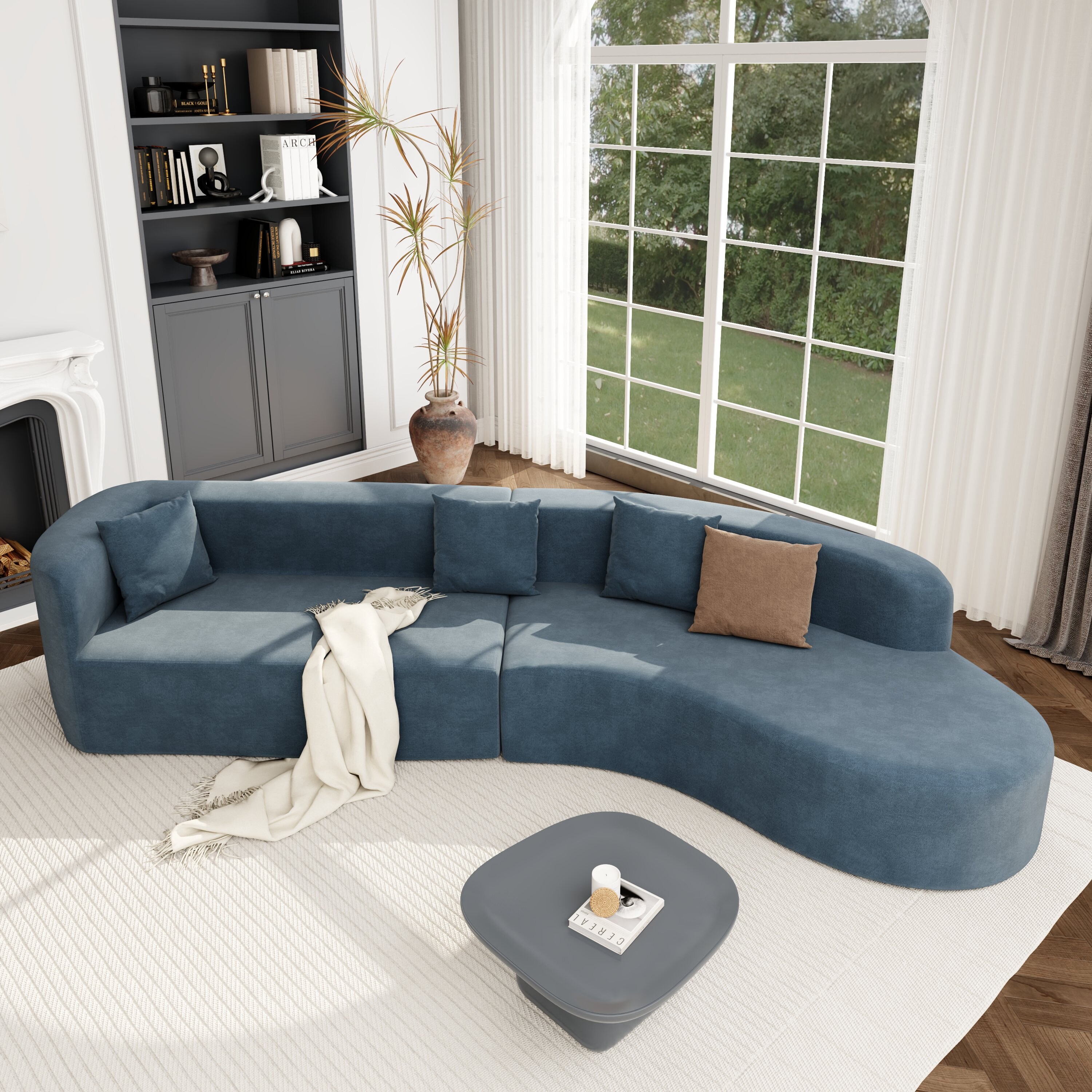 Reclining Curved Sectional Sofas Bed Bath Beyond