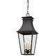 preview thumbnail 1 of 3, The Great Outdoors 7998 Gloucester 4 Light 10" Wide Outdoor Pendant Sand Coal