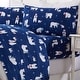 preview thumbnail 13 of 87, Great Bay Home Extra Soft Cotton Flannel Printed Bed Sheet Set