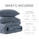 preview thumbnail 15 of 57, Chelsea Square Kyla Double Diamond Quilted Teddy Comforter Set