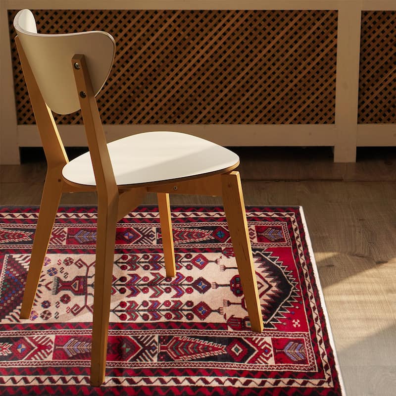 ECARPETGALLERY Hand-knotted Royal Baluch Tan Wool Rug - 3'6 x 6'3