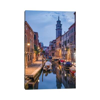 iCanvas "Rio Di San Barnaba, Dorsoduro, Venice, Italy" by Jan Becke Canvas Print