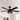 52" Industrial Reversible 5-Blade Mesh LED Ceiling Fan with Remote