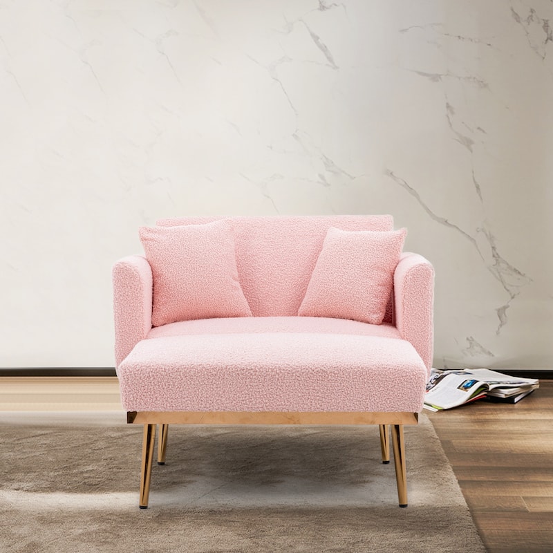 Clihome Upholstered Chaise Lounge