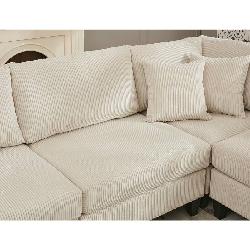 Oversized Modular Sectional Sofa Set