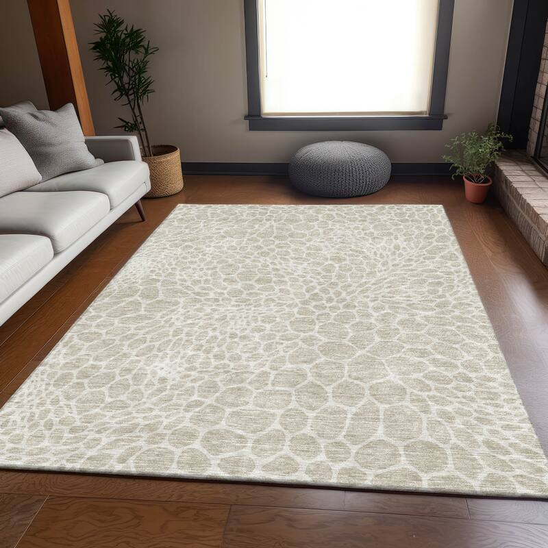 Premium Washable Super Soft Contempory Prints Mayfield Rug