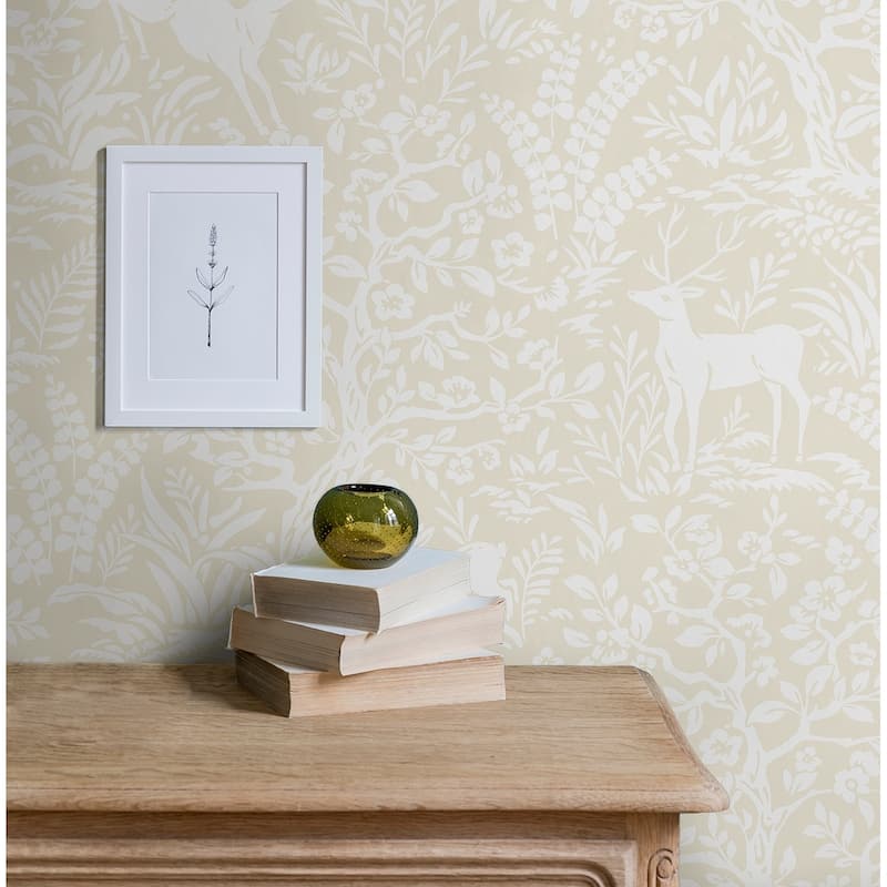 Daisy Bennett Designs Scandi Forest Premium Matte Non-Woven Peel and Stick Wallpaper