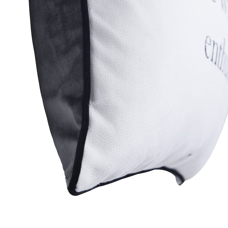 Dann Foley - Double Sided Quote Pillow