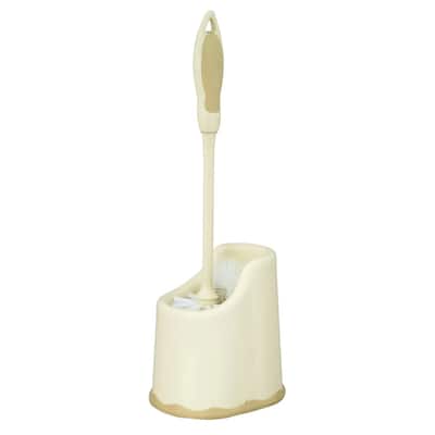 Toilet Brush with Lip and Caddy