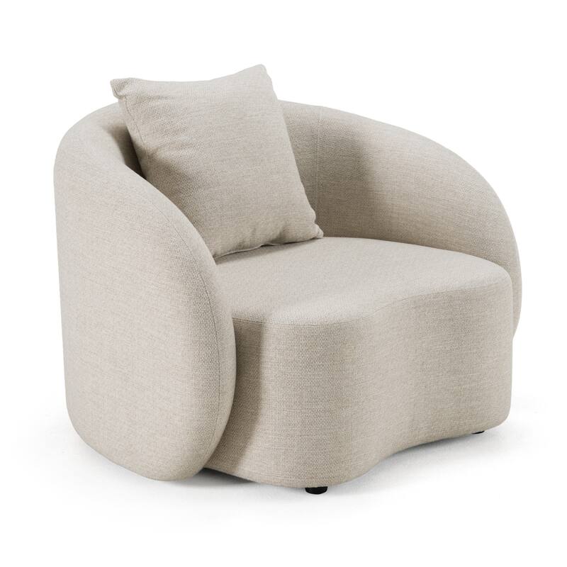 Renava Tabarca Outdoor Beige Fabric Chair