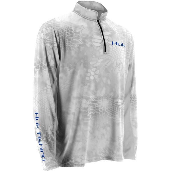 Shop Huk Kryptek Icon 1 4 Zip Kryptek Yeti Royal X Large Long Sleeve Fishing Shirt Overstock 23573468
