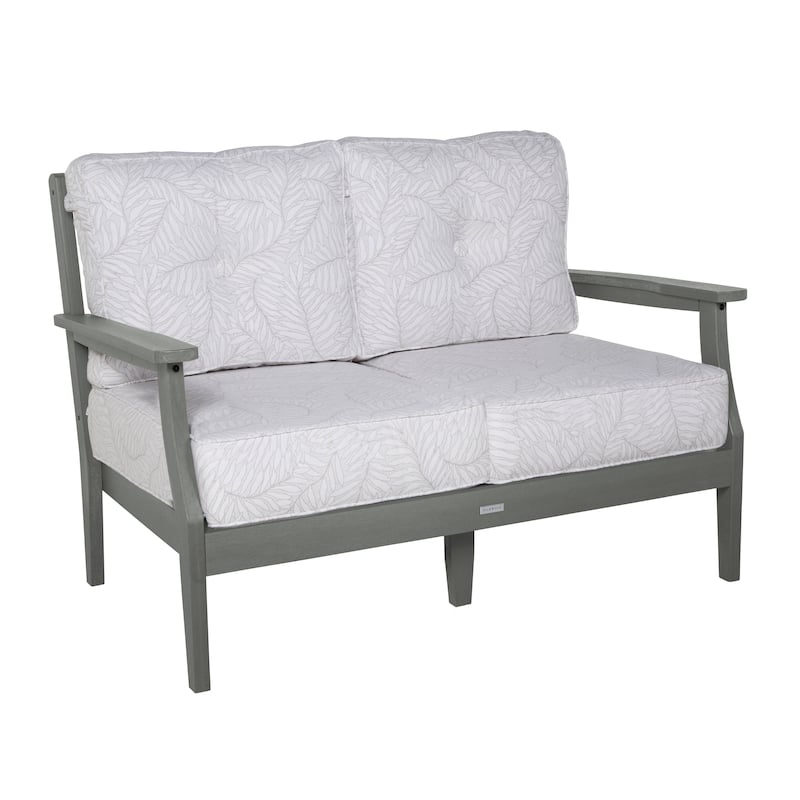 HIGHWOOD Lehigh Deep Seating Loveseat - Lively Parchment