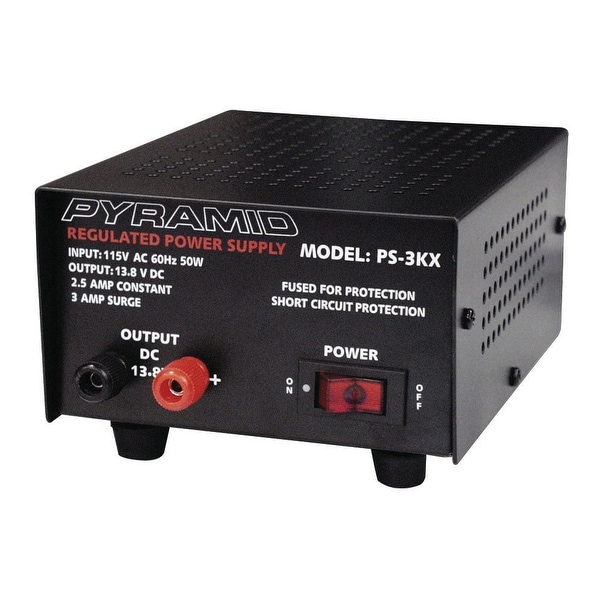 Pyramid ps3kx power supply pyramid 2 amp fully regulated