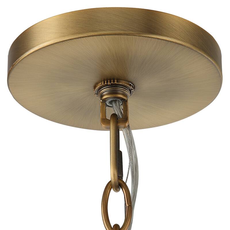 Uttermost Aurelie 9 Light Round Pendant - 28H x 28 Dia in.