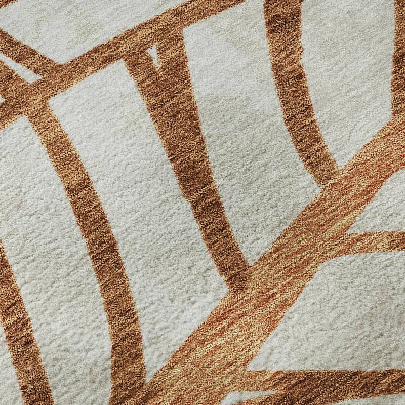 Premium Washable Super Soft Modern Palm Mayfield Rug