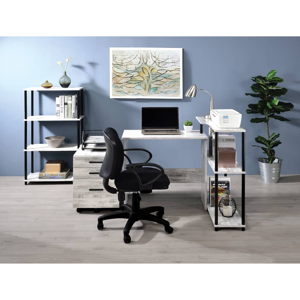 Versatile Writing Desk with Multiple Finish Options and Extra Shelf for Enhanced Functionality