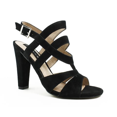 steve madden black open toe heels