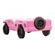 preview thumbnail 17 of 35, Zemo Novelty Twin Faux Leather Upholstered Off-Road SUV Kid Bed with Light and Sound Functions by Furniture of America