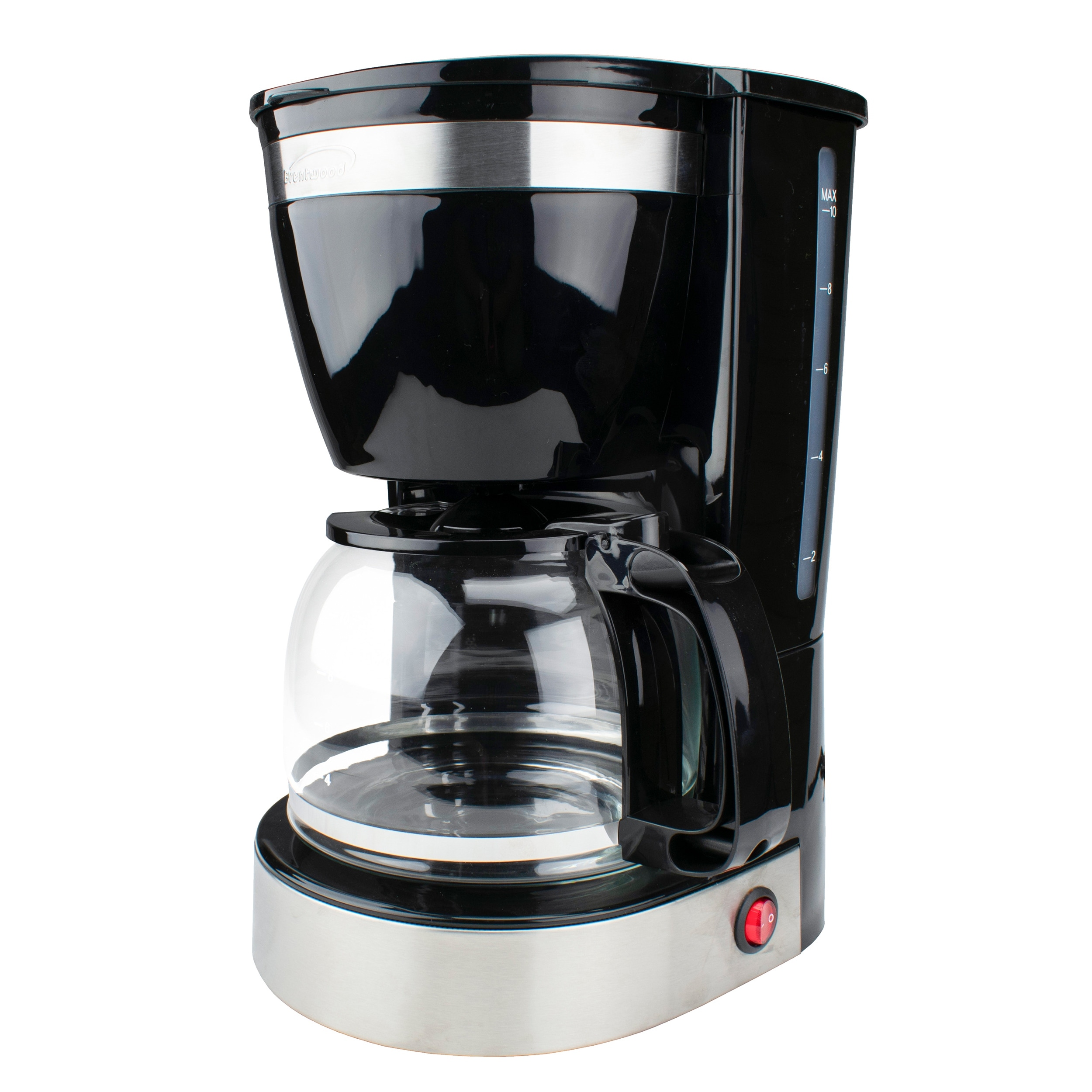 Brentwood 10 Cup 800 Watt Coffee Maker - 11.75 x 9 x 7.25 inches