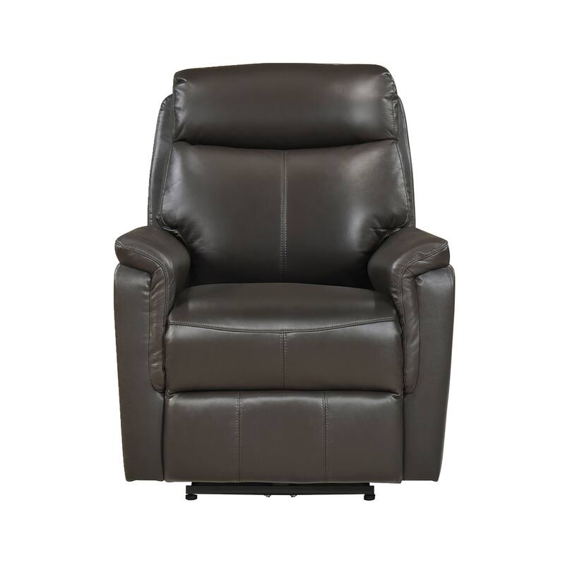 Fremont & Park Beau 33" Leather Power Reclining Chair - Power Control, Charging Ports