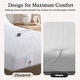 preview thumbnail 12 of 23, Beautyrest Cotton Blend Heated Mattress Pad - White