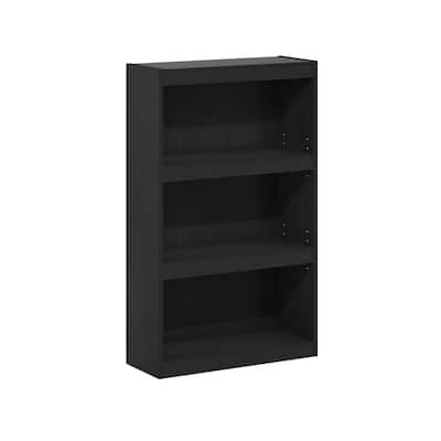 Furinno JAYA Enhanced Home Bookcase 3-Tier Adjustable Bookshelf