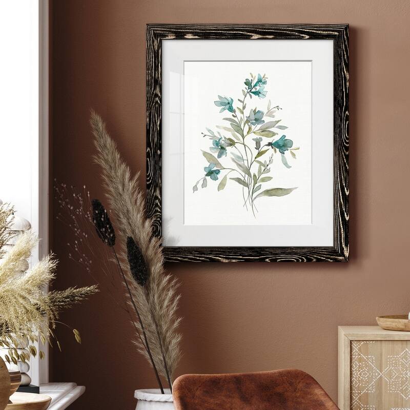 Linen Botanical III-Premium Framed Print - Ready to Hang