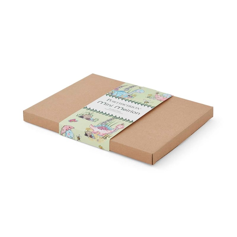 Portmeirion Botanic Garden Divided Plate - Dinosaur - 9 in