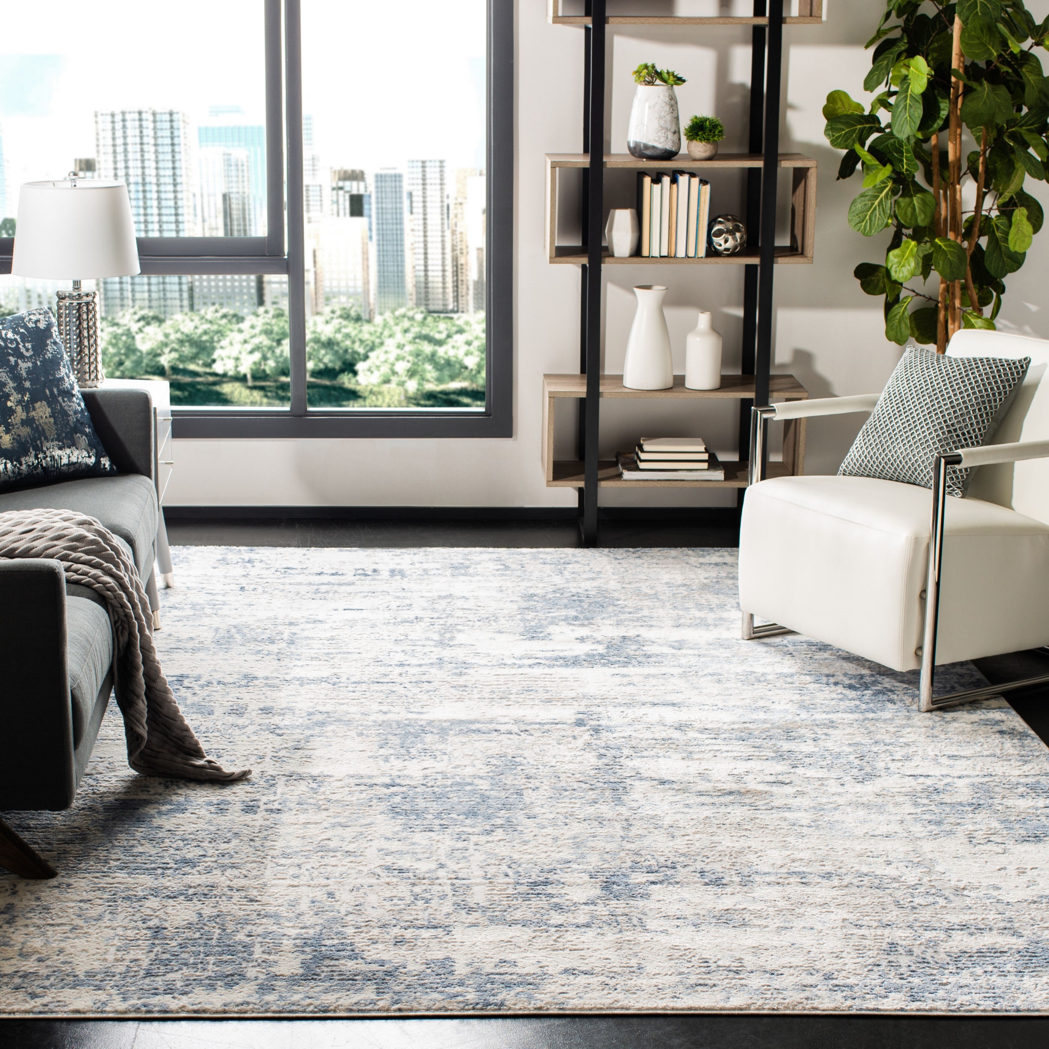 Shop Safavieh Amelia Ophelia Vintage Abstract Rug 6 X 9 On