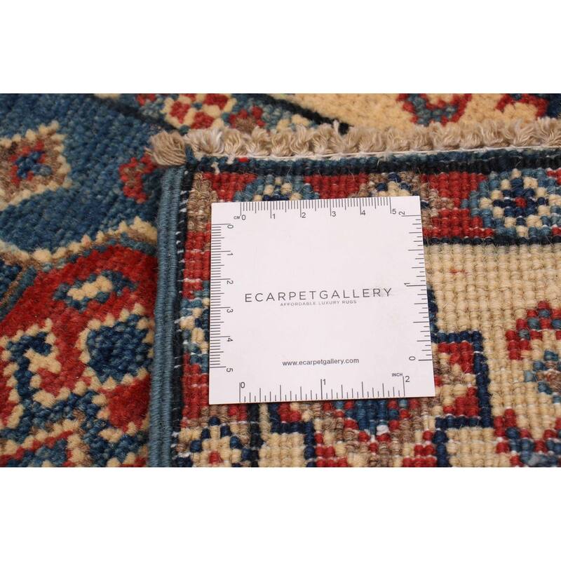 ECARPETGALLERY Hand-knotted Uzbek Ghazni Dark Blue Wool Rug - 2'0 x 5'11