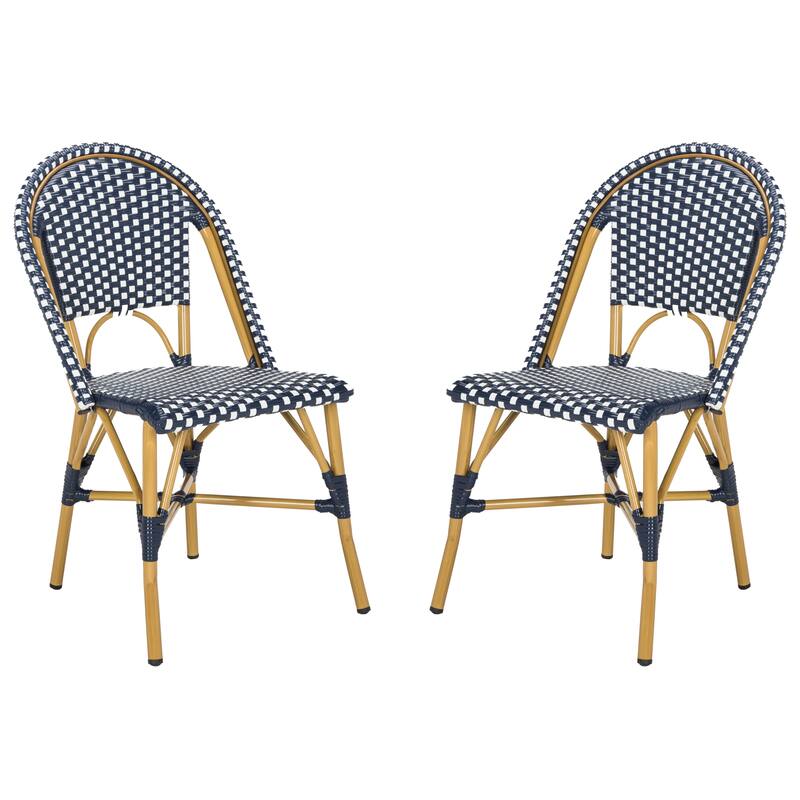 SAFAVIEH Marolyn Stackable Dining Chair (Set of 2) - 18Wx22Dx35H