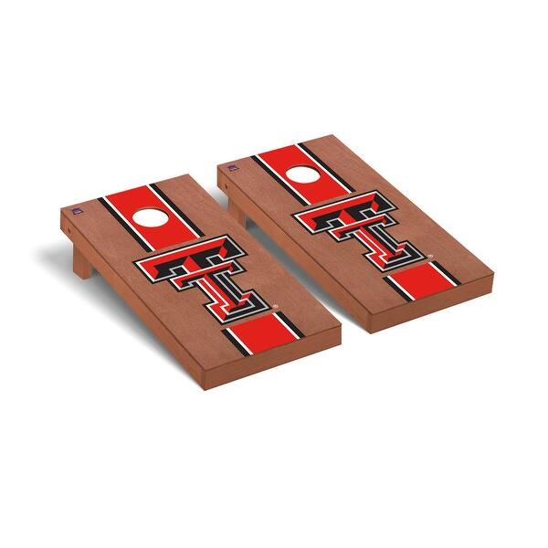 slide 2 of 5, Texas Tech Red Raiders Rosewood Cornhole Board Set