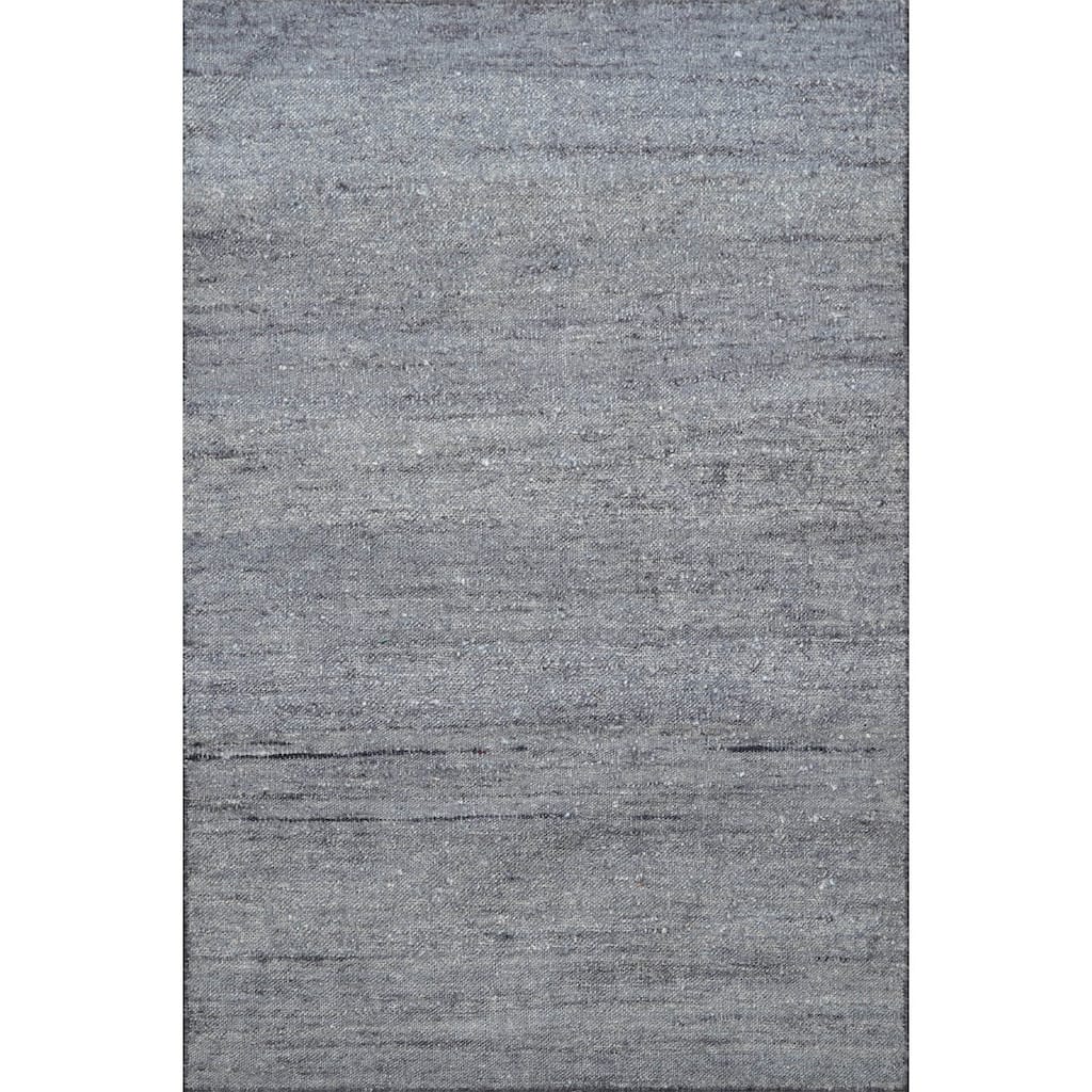 Hand Woven Gray, Silk Modern & Contemporary Oriental Area Rug - 2' x 3'